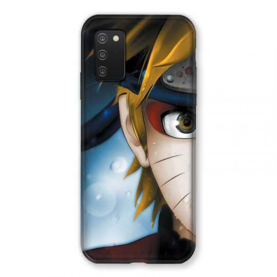 Coque Pour Samsung Galaxy A03S Manga Naruto Blanc