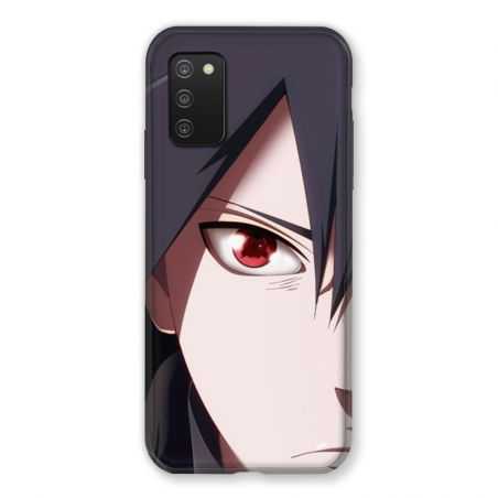 Coque Pour Samsung Galaxy A03S Manga Naruto Sasuke visage