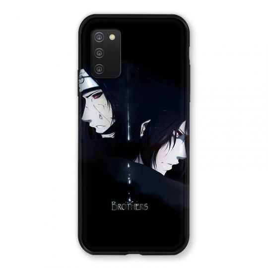 Coque Pour Samsung Galaxy A03S Manga Naruto Sasuke Itachi