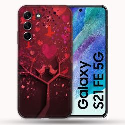 Coque Pour Samsung Galaxy S21 FE / S21FE Amour Arbre