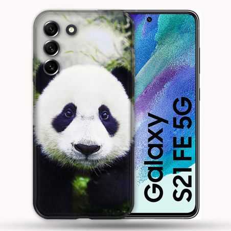 Coque Pour Samsung Galaxy S21 FE / S21FE Animal Panda Color