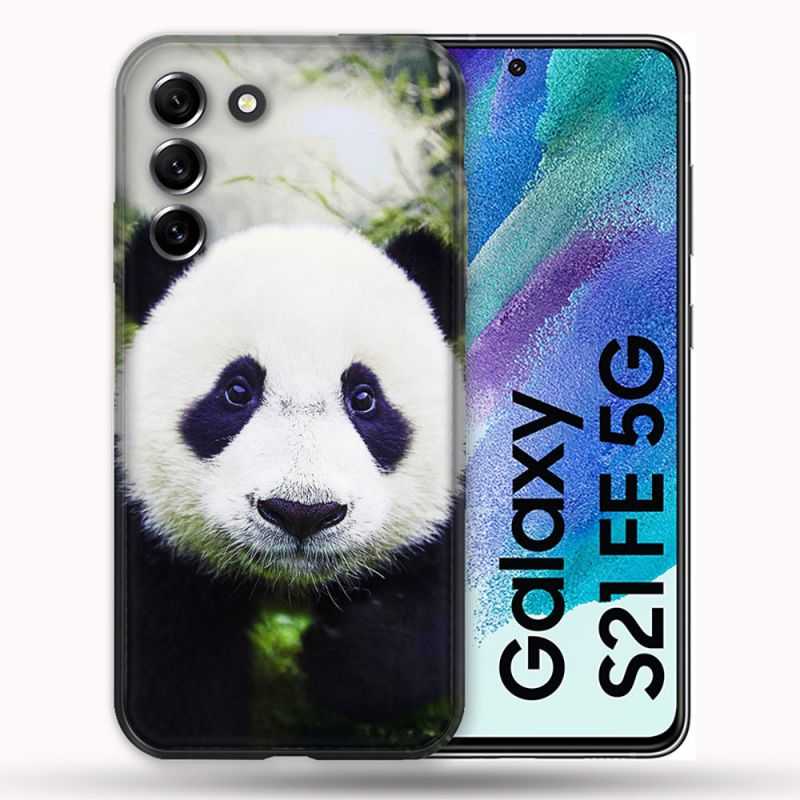 Coque Pour Samsung Galaxy S21 FE / S21FE Animal Panda Color