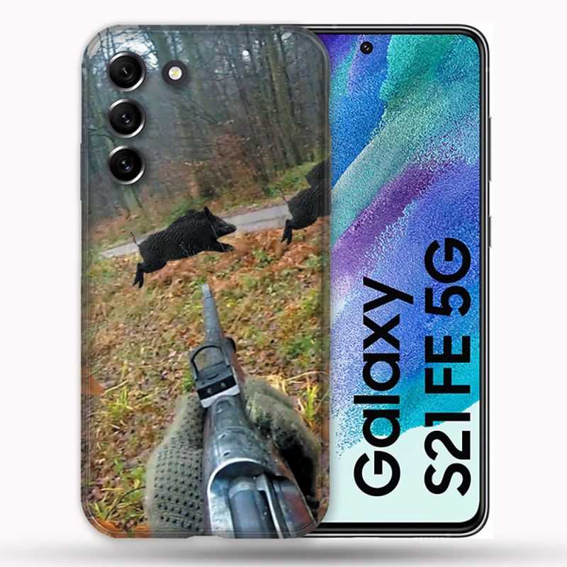 Coque Pour Samsung Galaxy S21 FE / S21FE Chasse Vision Tir