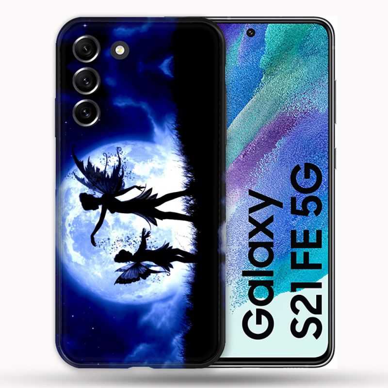 Coque Pour Samsung Galaxy S21 FE / S21FE Fantastique Fee Lune