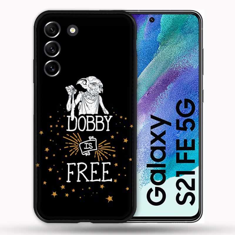 Coque Pour Samsung Galaxy S21 FE / S21FE Harry Potter Dobby Free Noir