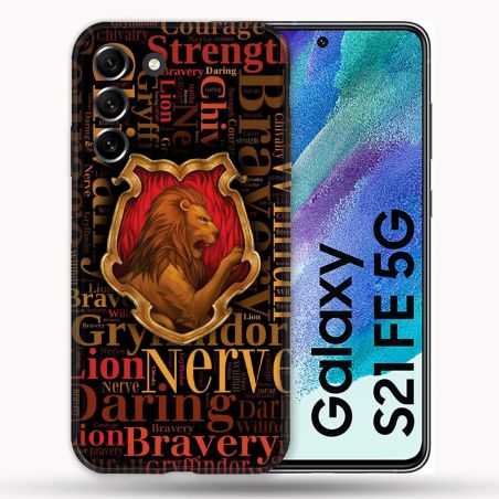 Coque Pour Samsung Galaxy S21 FE / S21FE Harry Potter Griffondor