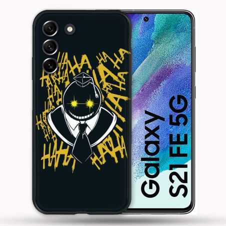 Coque Pour Samsung Galaxy S21 FE / S21FE Manga Assassination Classroom Kuro Noir