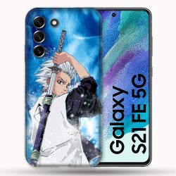 Coque Pour Samsung Galaxy S21 FE / S21FE Manga Bleach Hitsugaya