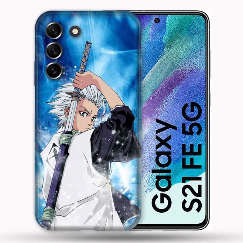 Coque Pour Samsung Galaxy S21 FE / S21FE Manga Bleach Hitsugaya