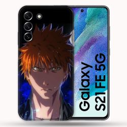 Coque Pour Samsung Galaxy S21 FE / S21FE Manga Bleach Ichigo