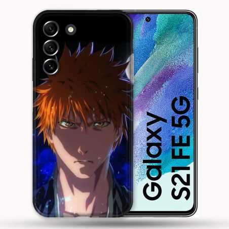 Coque Pour Samsung Galaxy S21 FE / S21FE Manga Bleach Ichigo
