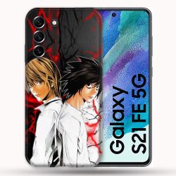 Coque Pour Samsung Galaxy S21 FE / S21FE Manga Death Note Duo
