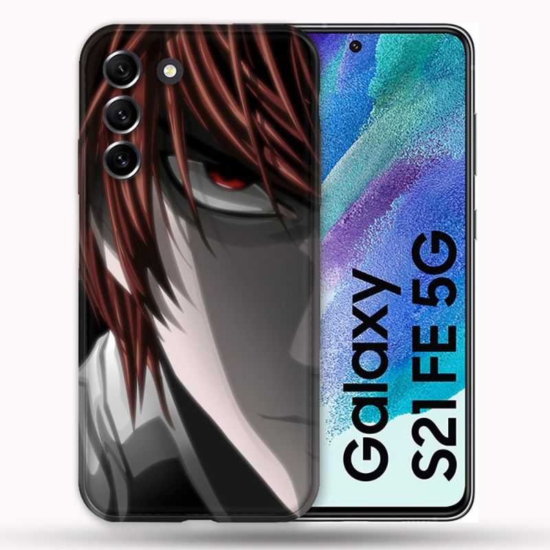 Coque Pour Samsung Galaxy S21 FE / S21FE Manga Death Note Kira
