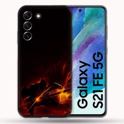 Coque Pour Samsung Galaxy S21 FE / S21FE Manga Demon Slayer Electric