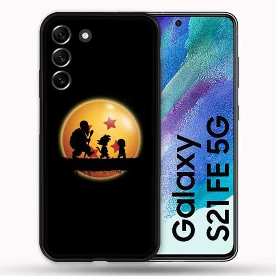 Coque Pour Samsung Galaxy S21 FE / S21FE Manga Dragon Ball Vintage