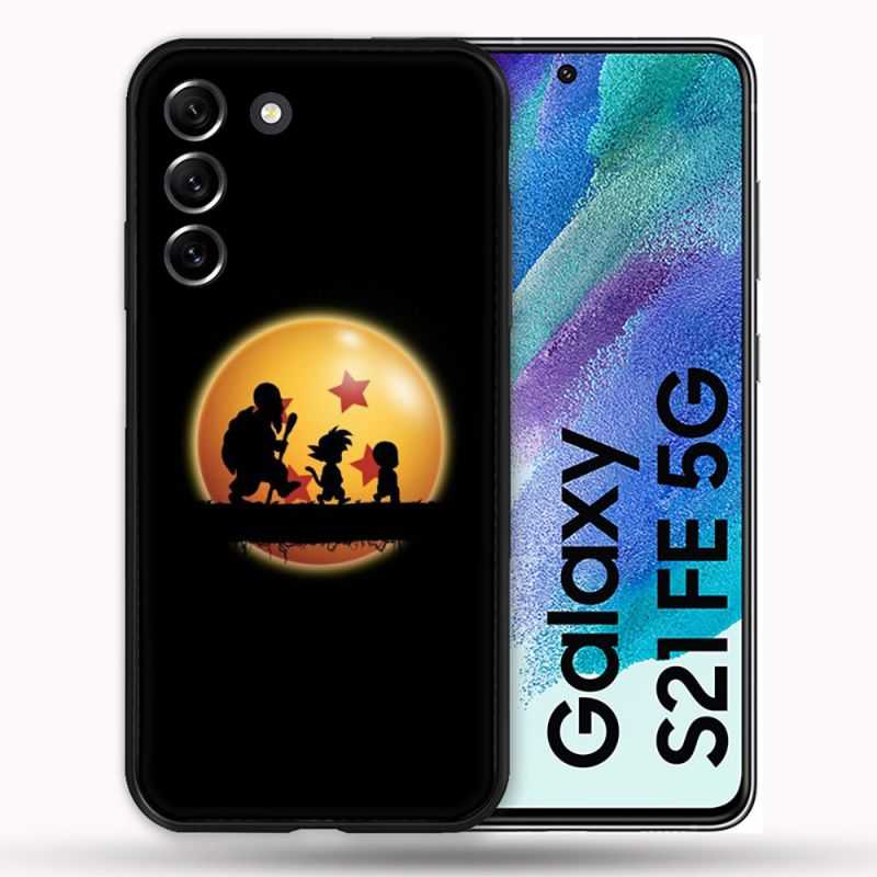 Coque Pour Samsung Galaxy S21 FE / S21FE Manga Dragon Ball Vintage
