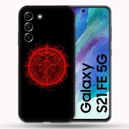 Coque Pour Samsung Galaxy S21 FE / S21FE Manga Fullmetal Alchemist Logo