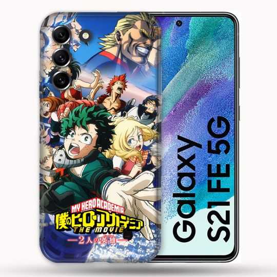 Coque Pour Samsung Galaxy S21 FE / S21FE Manga My Hero Academia Affiche