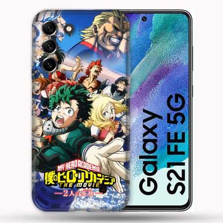 Coque Pour Samsung Galaxy S21 FE / S21FE Manga My Hero Academia Affiche