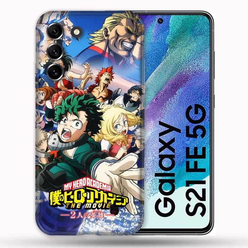 Coque Pour Samsung Galaxy S21 FE / S21FE Manga My Hero Academia Affiche