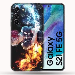Coque Pour Samsung Galaxy S21 FE / S21FE Manga My Hero Academia Shoto