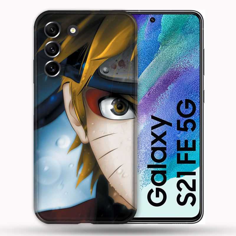 Coque Pour Samsung Galaxy S21 FE / S21FE Manga Naruto Blanc