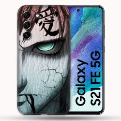 Coque Pour Samsung Galaxy S21 FE / S21FE Manga Naruto Gaara
