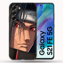 Coque Pour Samsung Galaxy S21 FE / S21FE Manga Naruto Itachi Visage