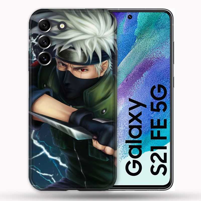 Coque Pour Samsung Galaxy S21 FE / S21FE Manga Naruto Kakashi