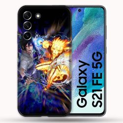 Coque Pour Samsung Galaxy S21 FE / S21FE Manga Naruto VS