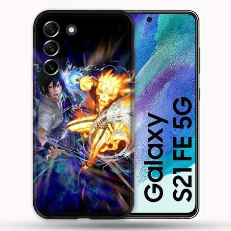 Coque Pour Samsung Galaxy S21 FE / S21FE Manga Naruto VS
