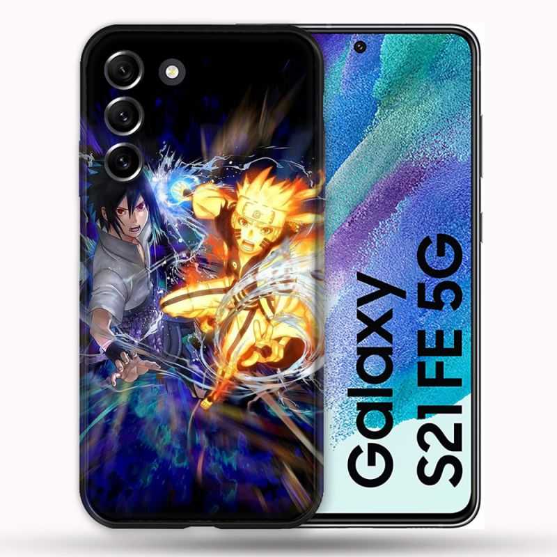 Coque Pour Samsung Galaxy S21 FE / S21FE Manga Naruto VS
