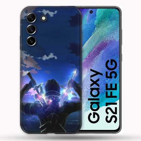 Coque Pour Samsung Galaxy S21 FE / S21FE Manga SAO sword Art Online Epee