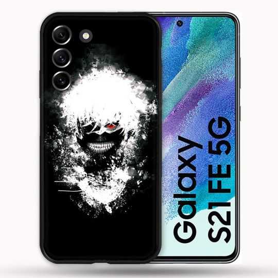 Coque Pour Samsung Galaxy S21 FE / S21FE Manga Tokyo Ghoul Kaneki Tag