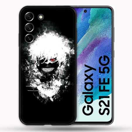 Coque Pour Samsung Galaxy S21 FE / S21FE Manga Tokyo Ghoul Kaneki Tag