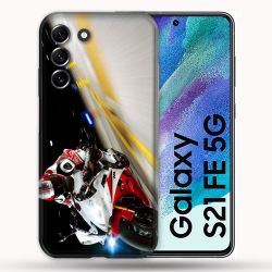 Coque Pour Samsung Galaxy S21 FE / S21FE Moto Course GP R6