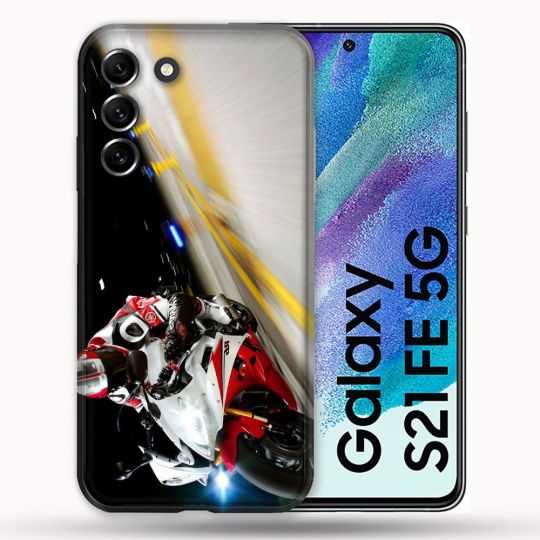 Coque Pour Samsung Galaxy S21 FE / S21FE Moto Course GP R6