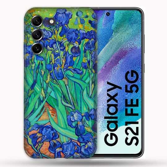 Coque Pour Samsung Galaxy S21 FE / S21FE Peinture Iris