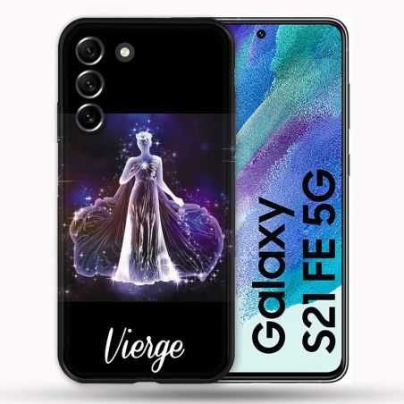 Coque Pour Samsung Galaxy S21 FE / S21FE Signe Zodiaque 2 Vierge