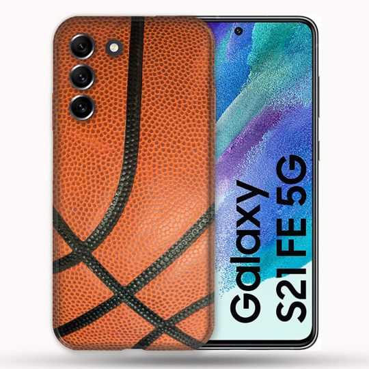 Coque Pour Samsung Galaxy S21 FE / S21FE Sport Ballon Basket