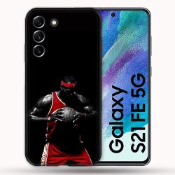 Coque Pour Samsung Galaxy S21 FE / S21FE Sport Basketeur