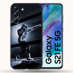 Coque Pour Samsung Galaxy S21 FE / S21FE Sport Boxe Poing