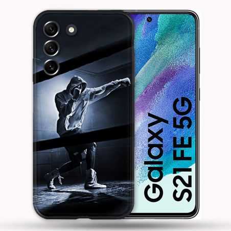 Coque Pour Samsung Galaxy S21 FE / S21FE Sport Boxe Poing