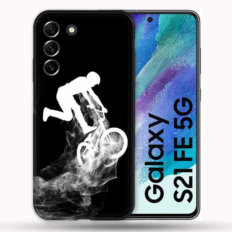 Coque Pour Samsung Galaxy S21 FE / S21FE Sport VTT Noir