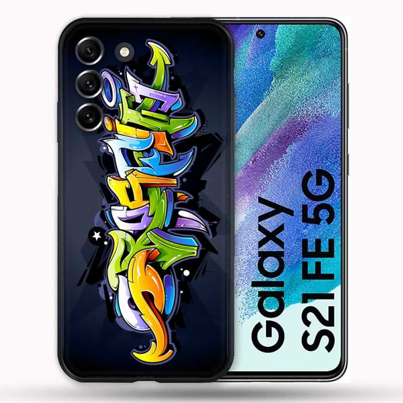Coque Pour Samsung Galaxy S21 FE / S21FE Street Art Graffiti