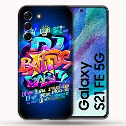 Coque Pour Samsung Galaxy S21 FE / S21FE Street Art Rap