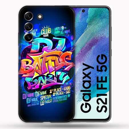 Coque Pour Samsung Galaxy S21 FE / S21FE Street Art Rap