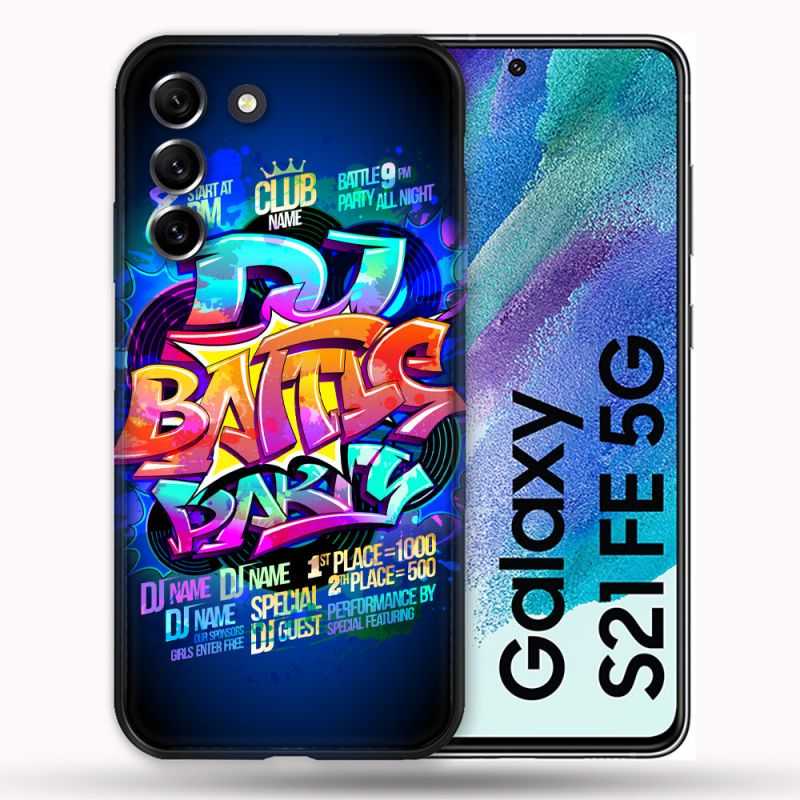 Coque Pour Samsung Galaxy S21 FE / S21FE Street Art Rap
