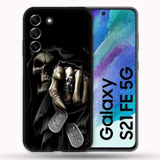 Coque Pour Samsung Galaxy S21 FE / S21FE Tete de Mort Your Next