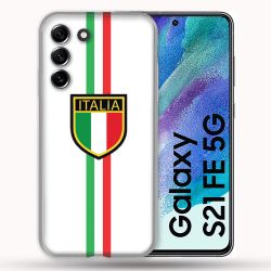 Coque Pour Samsung Galaxy S21 FE / S21FE Voyage Italie 3 Blanc